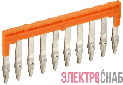 Перемычка гребенчатая для CP 2.5кв.мм 10PIN IEK YCT20-00-K03-002-EC-10P