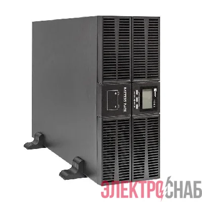 Источник бесперебойного питания двойн. преобразования E-Power SW900G4 6000В.А 1ф для монтажа в стойку 230В с АКБ 16х12В 7А.ч EKF SW960G4-RT-B