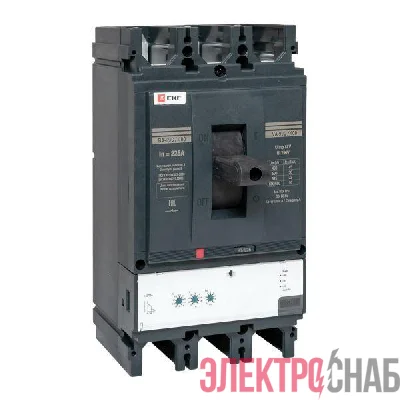 Выключатель автоматический 3п 400/225А 45кА ВА-99C Compact NS PROxima EKF mccb99C-400-225