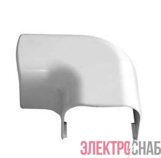 Поворот 90град. для кабель-канала РКК 74х55 Арктика бел. Ruvinil ПВР-74Х55