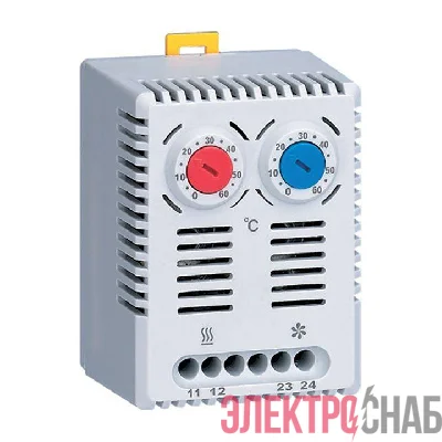 Термостат NO+NC (охлаждение и обогрев) на DIN-рейку 10A 230В IP20 PROxima EKF T2C10M