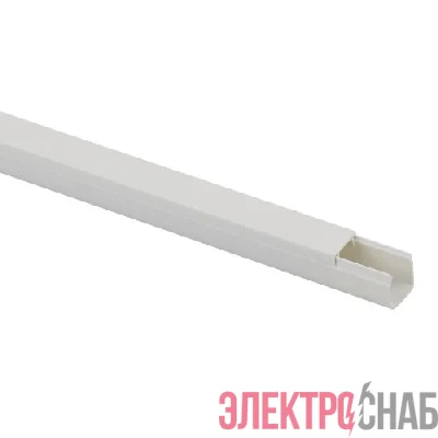 Кабель-канал 12х12 L2000 бел. KK-W-12-12 Эра Б0031114