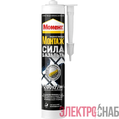 Клей монтажный Сила Базальта 400г Момент Б0062072