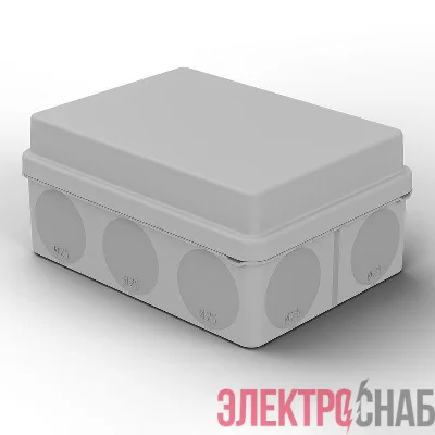 Коробка распаячная для прямого монтажа ОП HF 150х110х70 IP67 (мембранные вводы) Rexant 28-3080
