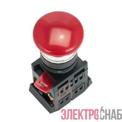 Кнопка "Грибок" AEAL-22 NO+NC с фиксацией красн. PROxima EKF pbn-aeal-r