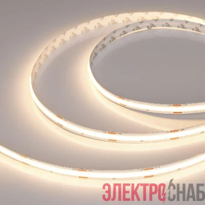 Лента светодиодная COB-X420-10mm 24V Warm 3000К 4.8Вт/м IP20 (уп.15м) Arlight 048823