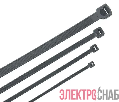 Хомут морозостойкий Хкм 3.6х150мм черн. (уп.100шт) IEK UHH33-D036-150-100-K02