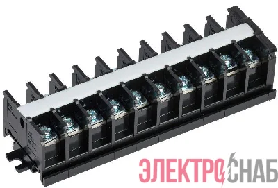 Блок зажимов БЗН TK-040 6кв.мм 40А на DIN-рейку 10 пар IEK YZN43-10-006-K02