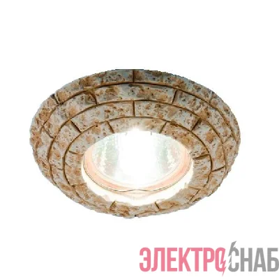 Светильник Verona 51 21 20 неповорот. MR16 античный камень ИТАЛМАК IT2033