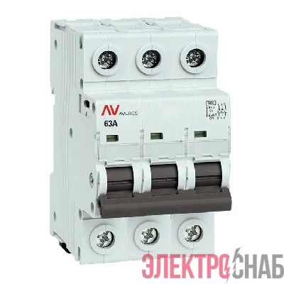 Выключатель нагрузки 3п 63A AVN AVERES EKF avn-3-63-av