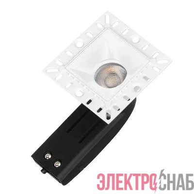 Светильник светодиодный MS-RIALTO-TRIMLESS-S40x40-9W Day4000 (WH 36 deg 230В) IP20 металл Arlight 048327
