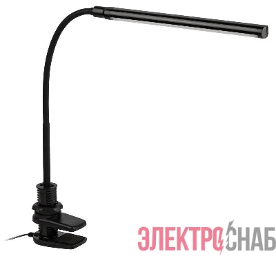 Светильник светодиодный NLED-509-8W-BK настольный на струбцине черн. ЭРА Б0059842