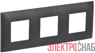 Рамка 3-м SKANDY SK-F03T титан IEK SK-M32-K48