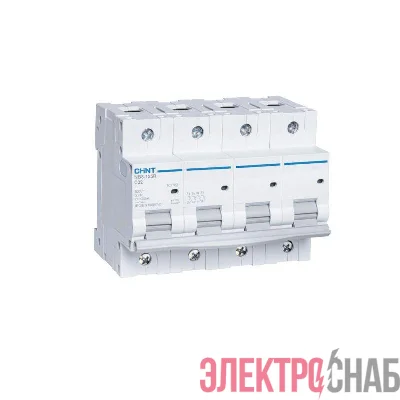 Выключатель автоматический модульный 4п C 100А 20кА NB8-125R (R) CHINT 559830