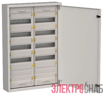 Корпус ЩРн-120 (2х60) TITAN 5 835х570х140 IP31 метал. сер. IEK TI5-50-N-2X060-31-7035