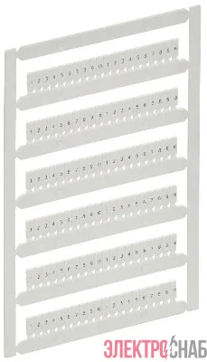 Маркер для CP 1.5кв.мм "1-10" ARMAFIX IEK AF-CT10D-M-D15-01