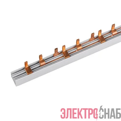 Шина соединительная типа PIN штырь 3Р 100А 1м Rexant 11-2244