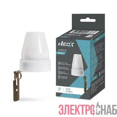 Фотореле ФР 601 10А NEOX 4690612053363