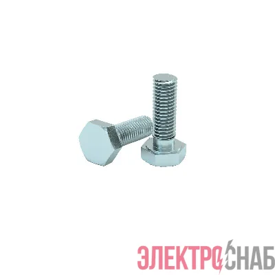 Болт с шестигранной головкой М12х30 DIN 933 BT12-30 сталь КМ LO0841