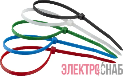 Хомут 14 118 NCT-025-150-25-C (уп.25шт) цветной Navigator 14118