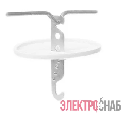 Розетка потолочная с удлинен. осью бел. SE RP-1-2