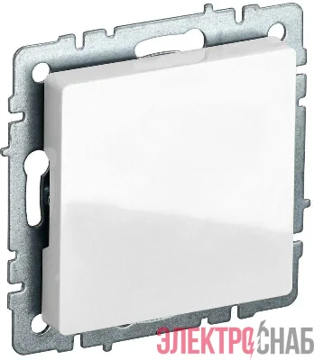 Заглушка с суппортом BRITE МЗ10-БрБ механизм бел. IEK BR-PL10-K01