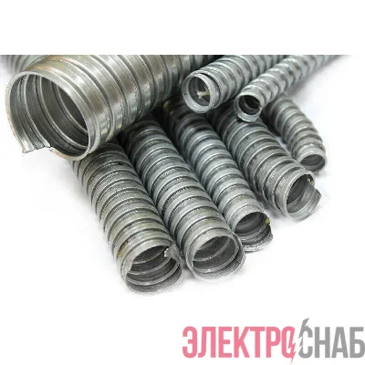 Металлорукав Р3-ЦХ 12 d12мм без протяжки (уп.50м) ЗЭТАРУС zeta42422