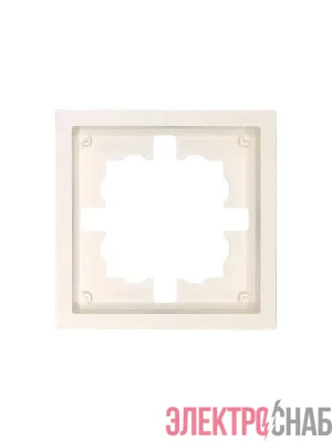 Рамка 1-мест. горизонт. ZIMA слон. кость LEZARD 704-9000-146