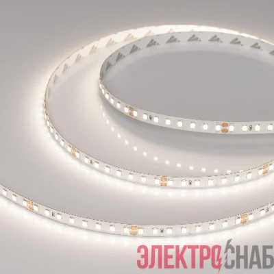 Лента светодиодная RT-A128-8mm 24V Day 4000К 10Вт/м IP20 высок. эффект. 150лм/Вт (уп.5м) Arlight 0362111