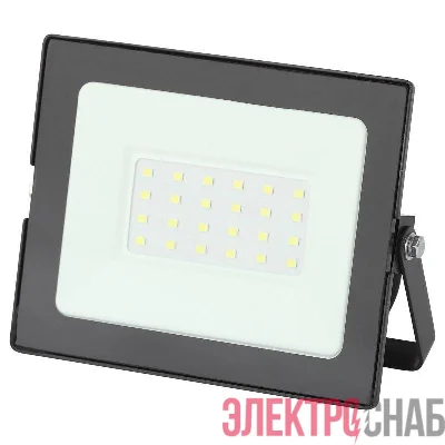 Прожектор светодиодный LPR-021-0-65K-030 30Вт 2400лм 6500К 139х104х35 Эра Б0043561