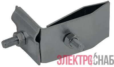 Держатель проводника круглого 6-10мм фальца угловой H=70мм оцинк. сталь TD IEK ZDP80-13-2-16-70