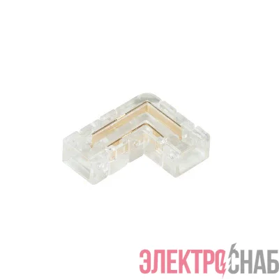 Коннектор угловой FIX-MONO-5mm-2pin-STS прозрачный (уп.10шт) Arlight 053144