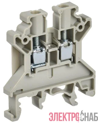 Колодка клеммная CTS ARMAFIX 4кв.мм сер. IEK YCT10-00-K03-004