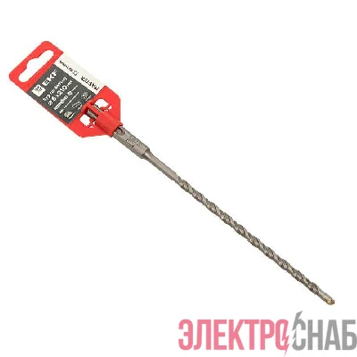 Бур по бетону SDS-plus 6х210мм 2 резца 4S спираль Master EKF db-6-210-2x4
