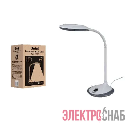Светильник светодиодный TLD-527 Black/400лм/4500К черн. Uniel UL-00000416