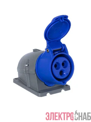 Розетка наруж. уст. 16А 2P+E IP44 ABB 2CMA193098R1000