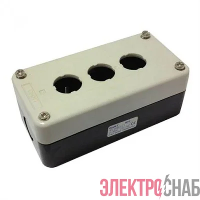 Корпус для кнопок NP2 3 места NP2-B03 CHINT 574886