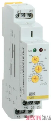 Реле пуска звезда-треугольник ORT 12-230В AC/DC IEK ORT-ST-ACDC12-240V