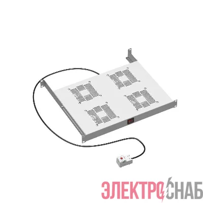 Модуль вентиляторный 19дюйм 4 вент. с термостатом DKC R519VSIT4FT