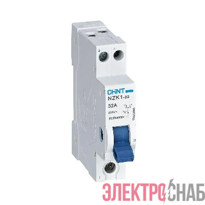 Переключатель модульный 1п 32А 3 полож. NZK1-32 (R) CHINT 643000