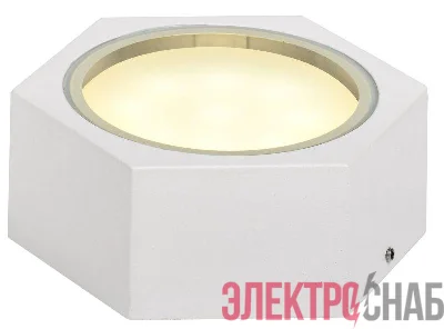 Светильник 5204 GX53 IP65 уличный потолочный бел. IEK LT-UPU0-5204-GX53-1-K01