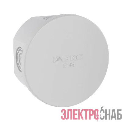 Коробка распределительная ОП 65х35мм IP44 4 каб. ввод DKC 53500