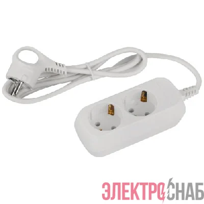 Удлинитель 2х1.5м с заземл. ПВС 3х0.75 UDL-10-215-E Greenline Эра Б0064978