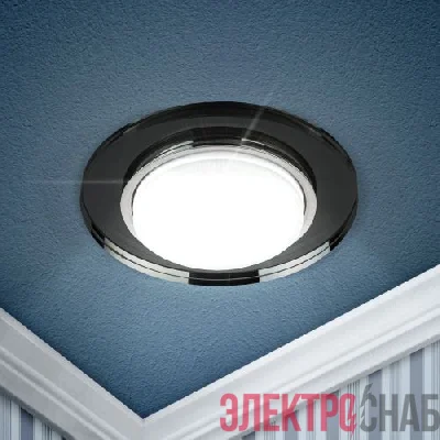 Светильник точечный DK80 BK 13Вт GX53 220В черн. ЭРА Б0019577