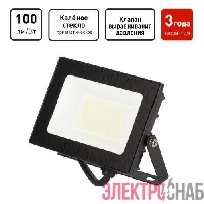 Прожектор светодиодный PRO LPR-062-0-65K-030 30Вт 6500К 3000лм IP65 призма Эра Б0064687