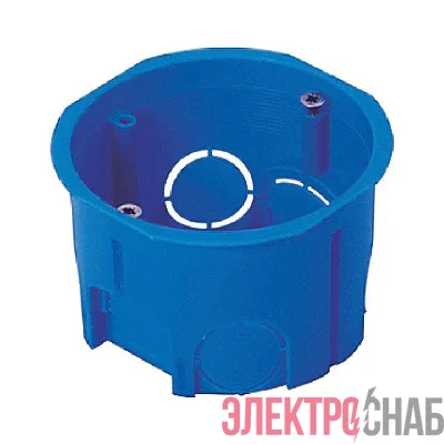 Коробка установочная КМТ-010-033 для твердых стен 71х45 полипропилен винты IP20 EKF plc-kmt-010-033