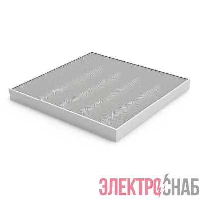 Светильник светодиодный MiR 50Вт 4000К CRI90 IP40 6300лм 595х595х50 офисный призма GAUSS G1-A0-00070-01G03-4005040