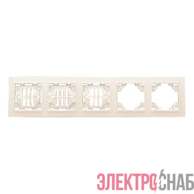 Рамка 5-м Минск горизонтальная беж. EKF ERM-G-305-20