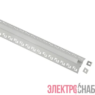 Комплект с анодированным профилем под штукатурку 5022 для внешнего угла 50х22мм 2.5м Эра Б0062867