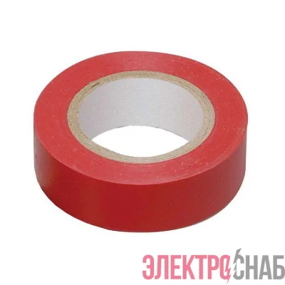 Изолента ПВХ 15мм (рул.20м) 71 678 OIT-B15-20/R красн. ОНЛАЙТ 71678